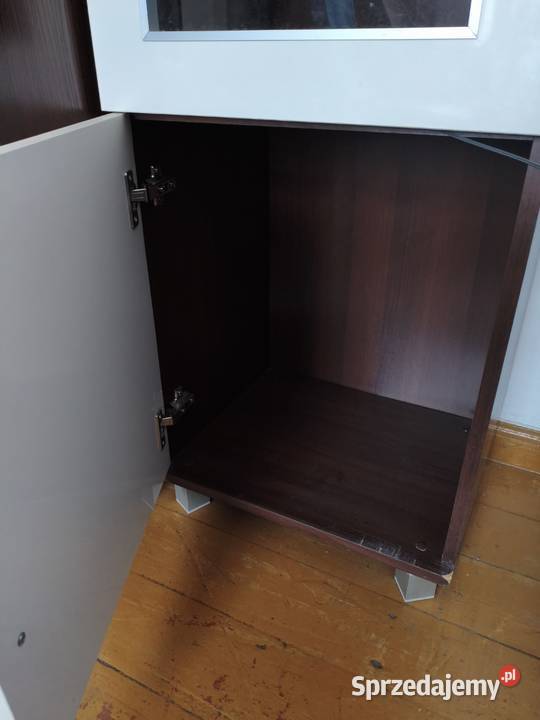 Witryna podświetlana szafa słupek półka pod sprzedam