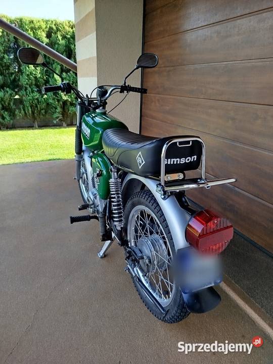 Simson S 51 ważny przegląd i ubezpieczenie Pajęczno