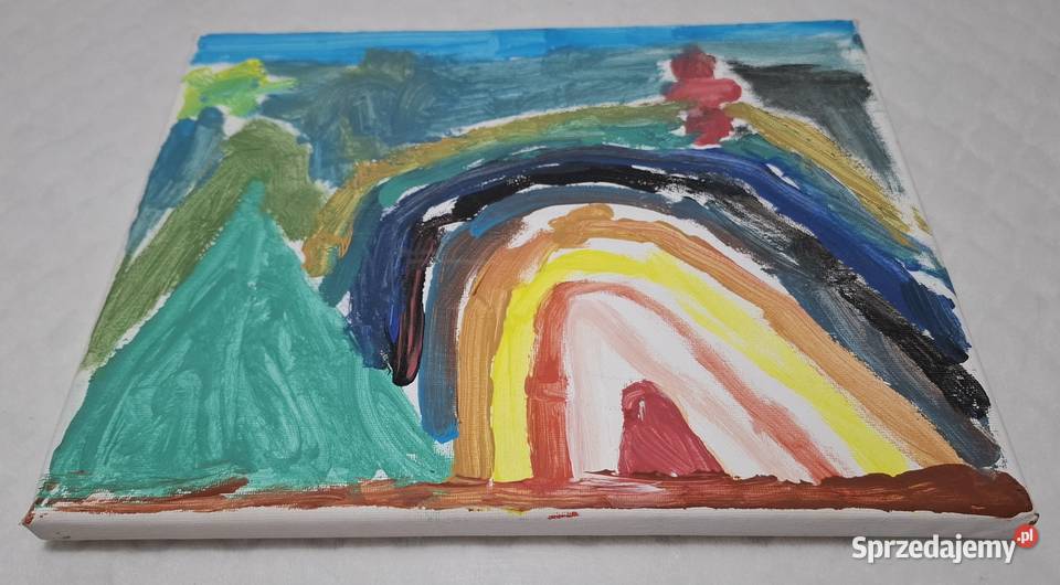 Praca plastyczna obraz 30x245 Handmade śląskie Czeladź sprzedam