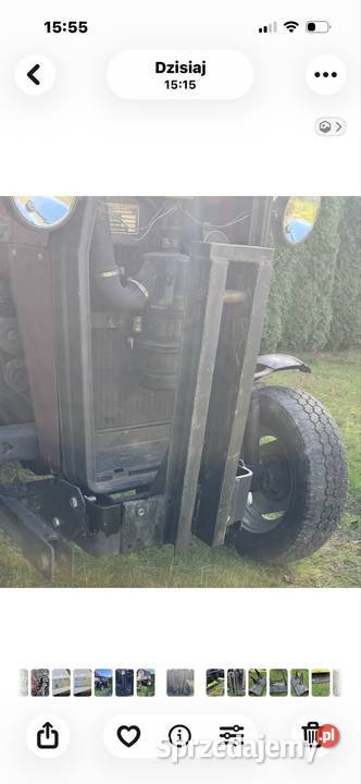 Pług do śniegu ursusa 3512 2812 Mf 255 Kłaj