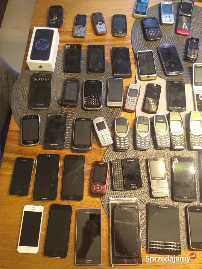 Telefony komórkowe około 160 Kórnik