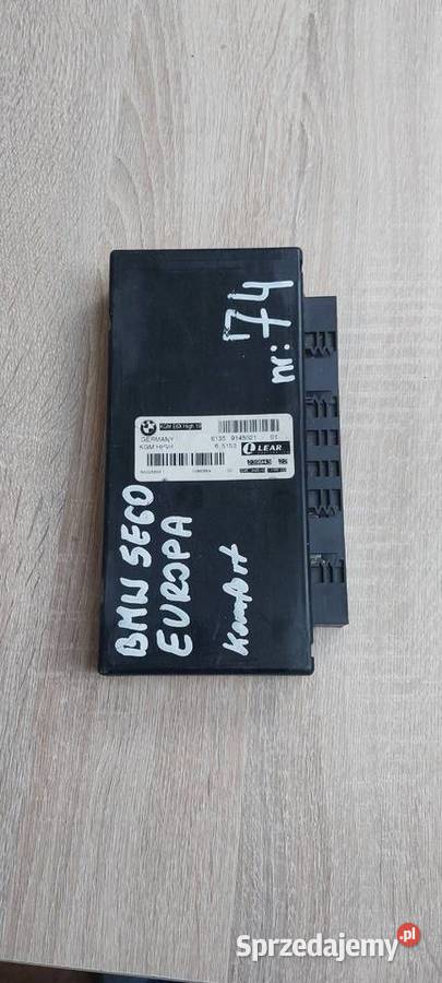 Moduł sterownik komfortu BMW 5 E60 9145021 Szczecin