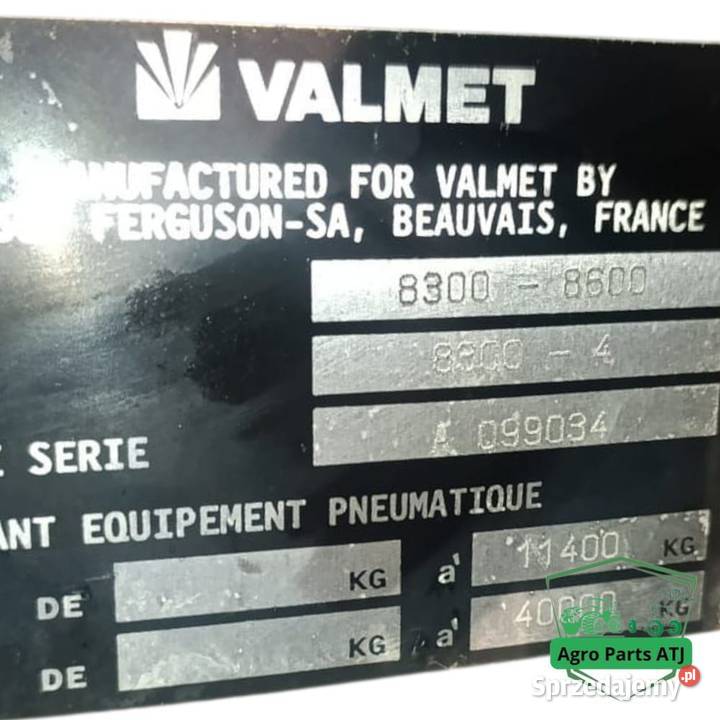 Kabina Kompletna 099034 Valmet seria 8300 8600 Ciechanowiec