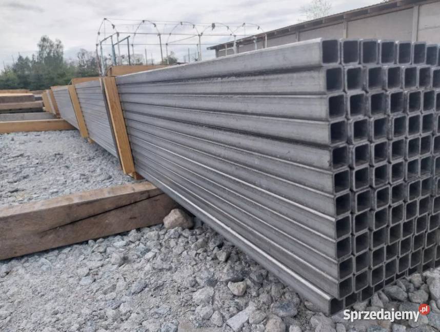 Słupki ogrodzeniowe profil 40x20x12 3m stalowe Padew Narodowa