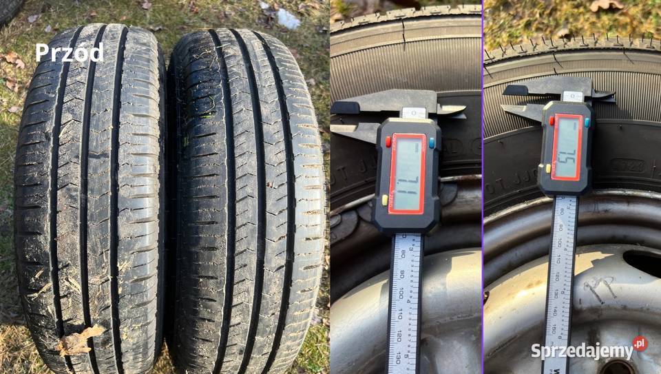 Koła Felgi Opony Mercedes MB 100 20580 R14C Płock