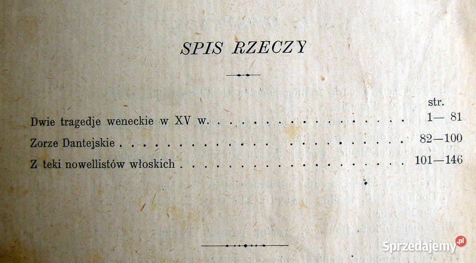 Z odrodzenia włoskiego Zdzisław Morawski 1922