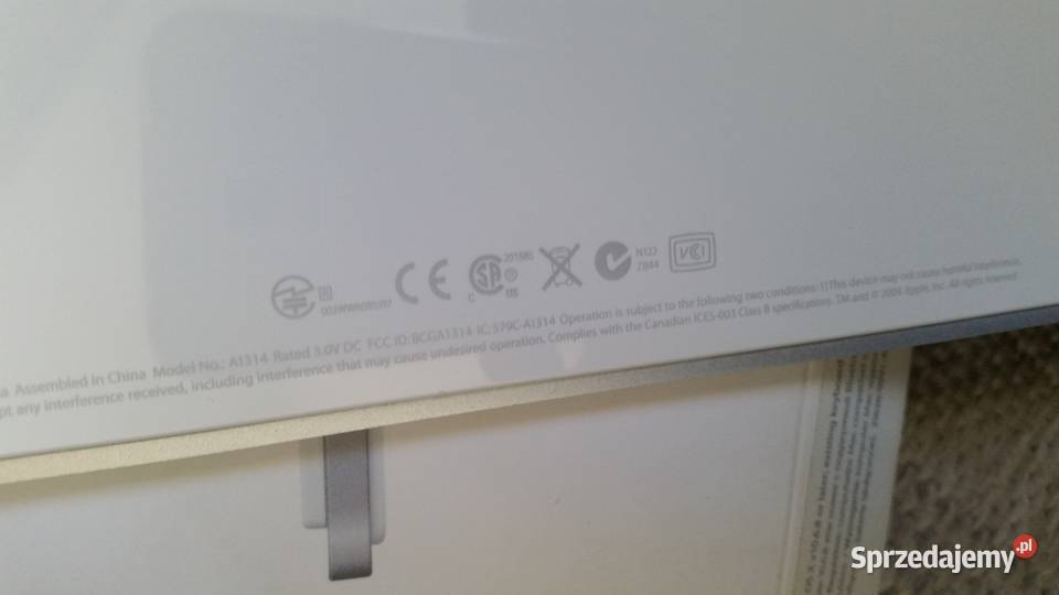 Klawiatura APPLE Wireless Keyboard A1314