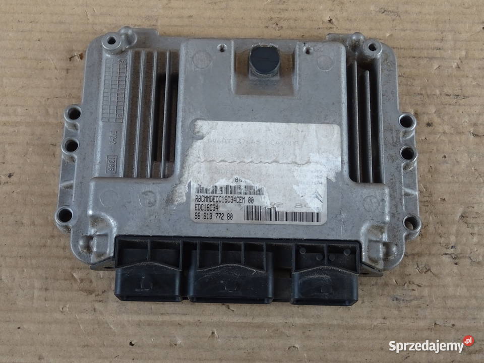 EDC16C34 9661377280 Sterownik komputer silnika Wieluń