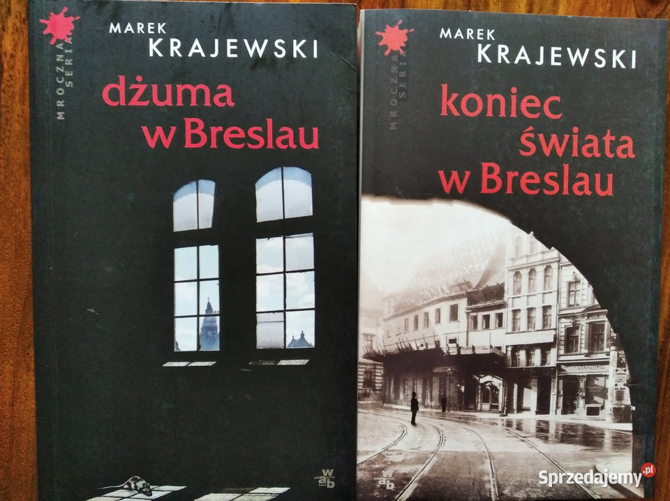 Marek Krajewski Koniec i Dżuma w Breslau świętokrzyskie Kielce sprzedam