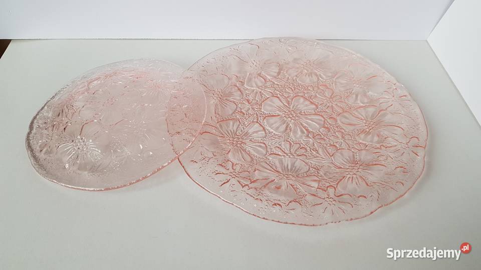 Talerzyk i talerz Anemony Ząbkowice kolorowe Dąbrowa Górnicza