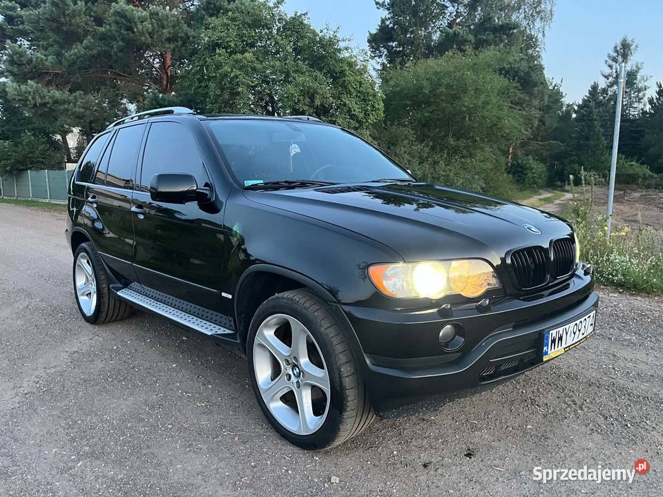 BMW X5 E53 44 LPG benzyna+LPG Wyszków sprzedam