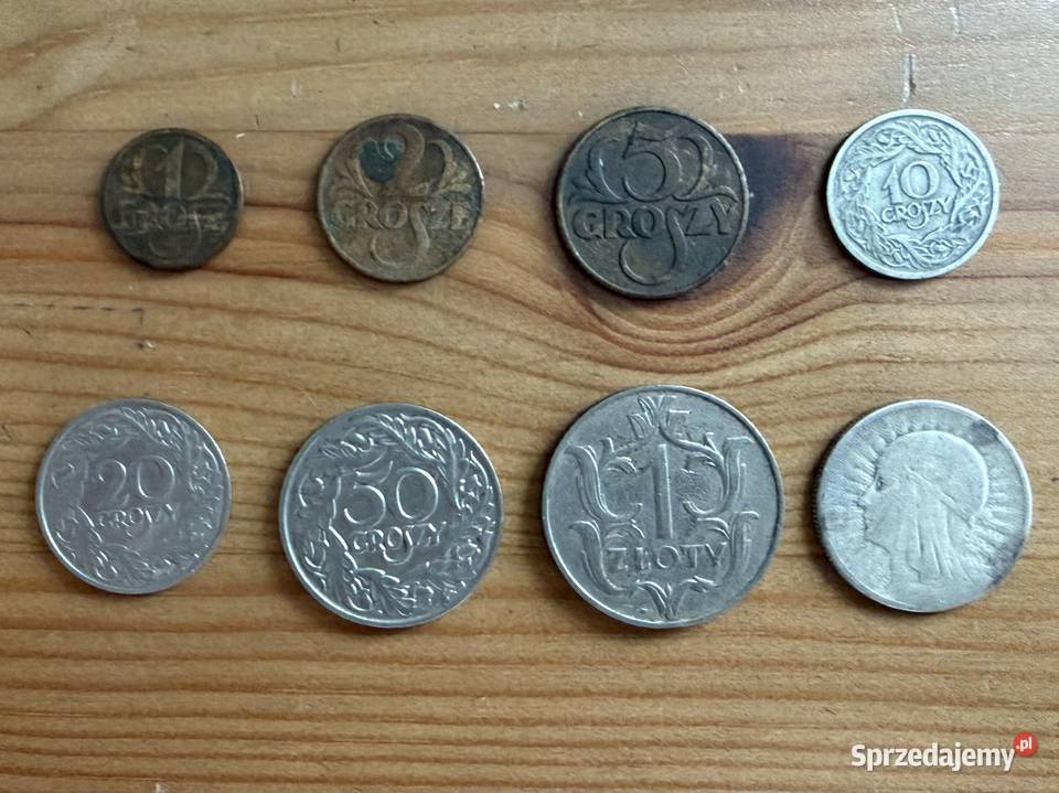 Zestaw Monet II RP I Numizmatyka śląskie