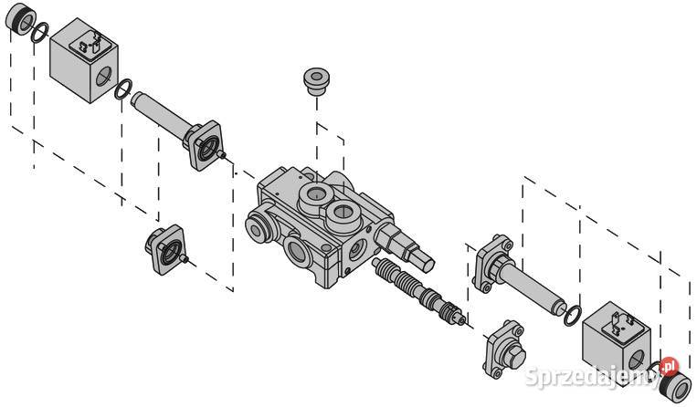 ROZDZIELACZ HYDRAULICZNY 6SEK 50L ELEKTRYCZNY Solec Kujawski