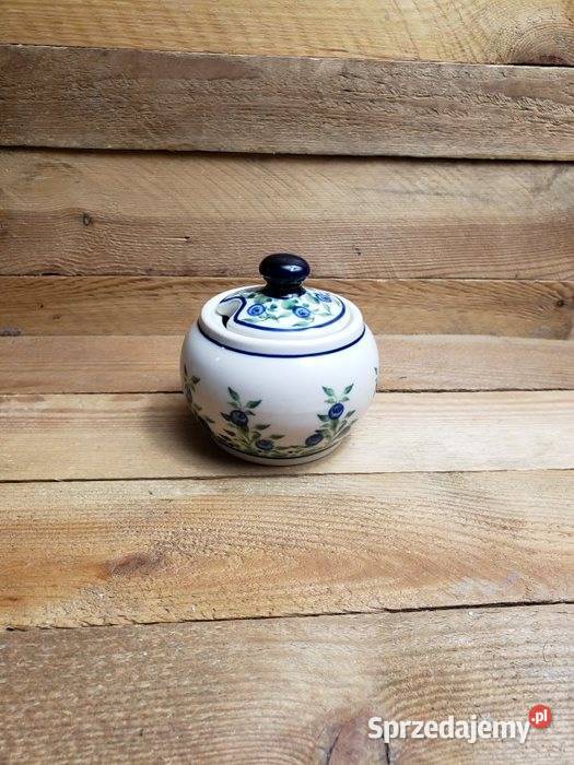 ceramiczna cukierniczka dek 1208 Tomaszów Bolesławiecki sprzedam