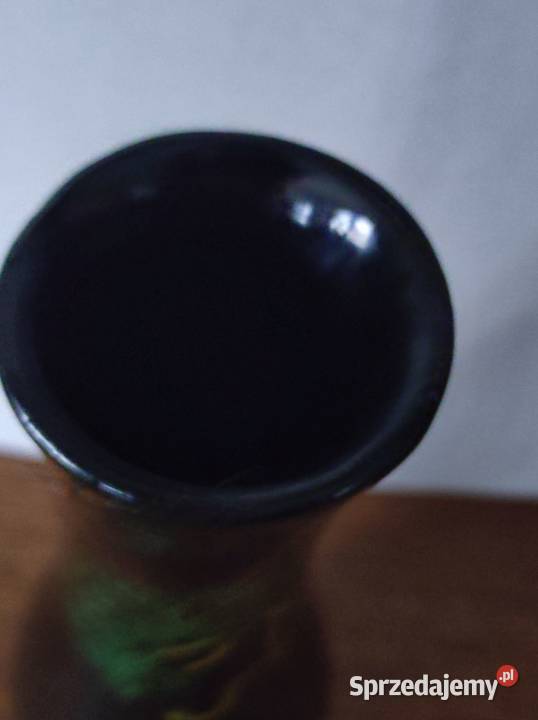 orientalny wazon flakon z laki vintage prl sprzedam