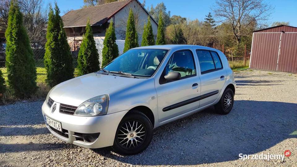 Renault Clio 2 Campus 2008r 1.2 75KM Benzyna Klimatyzacja Salon PL