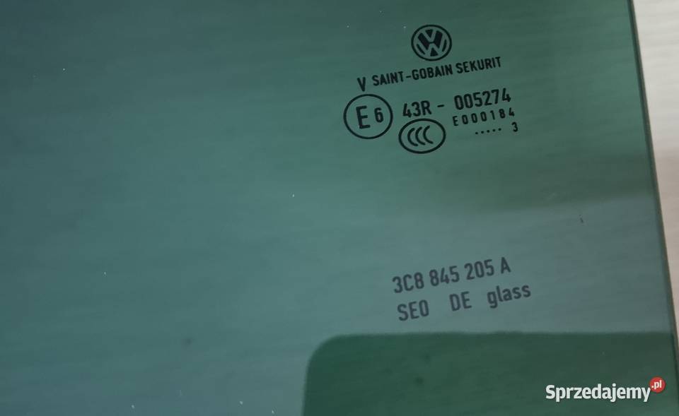 Szyba boczna tylna VW PASSAT CC Sandomierz sprzedam