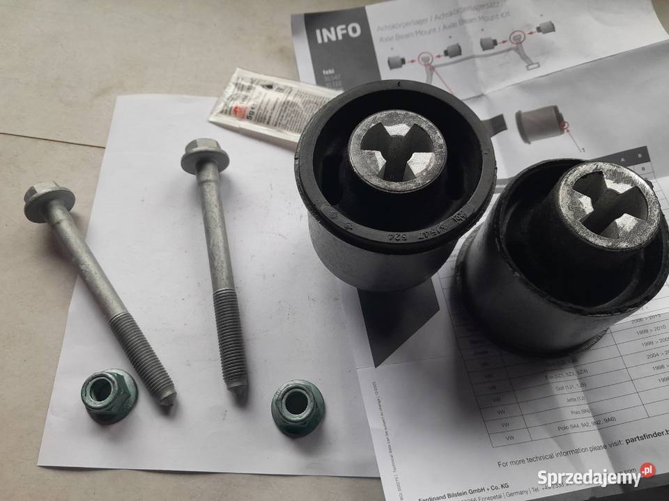 FEBI Bilstein 31722 tuleja zestaw napr belki VW osobowe Dąbrowa Górnicza