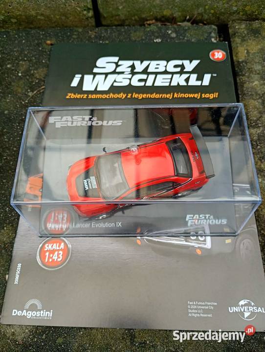 MITSUBISCHI LANCER EVOLUTION IX fast furious Modelarstwo mazowieckie Warszawa sprzedam