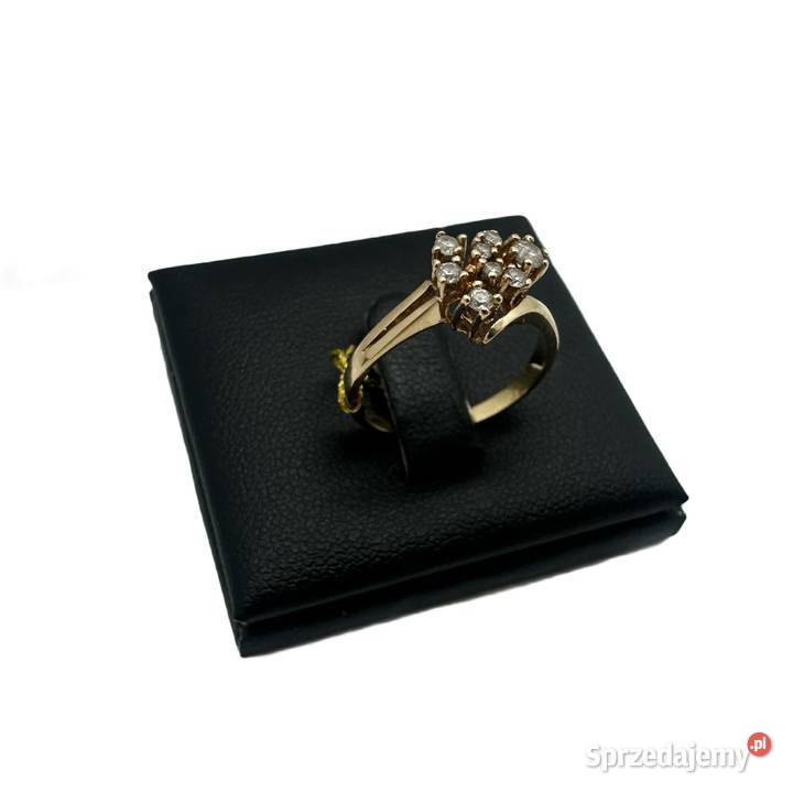 Złoty Pierścionek pr 585 23g R14
