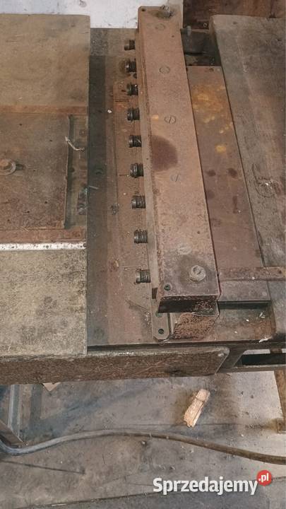 Gilotyna nożyce przecinarka do blachy 4kW Siemień