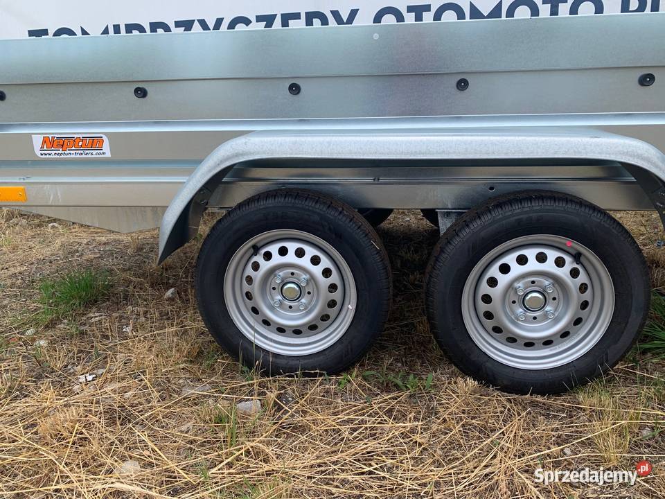 Przyczepka przyczepa tandem Neptun wzmacniana pełny VAT Piła