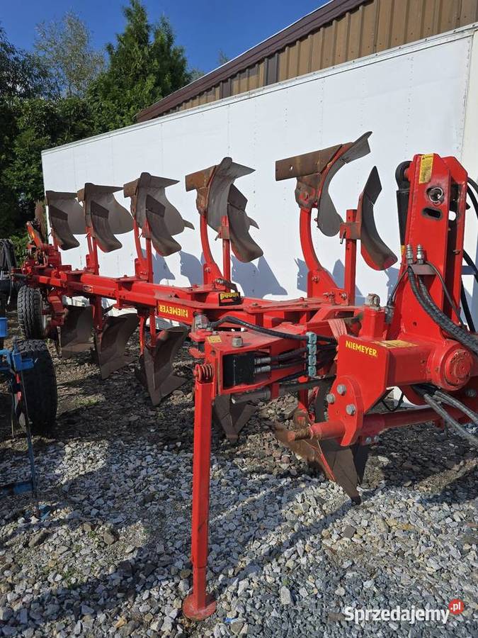 Pług 5 skibowy NIEMEYER ALPHATOP 65 nieuszkodzony łódzkie Bolesławiec sprzedam