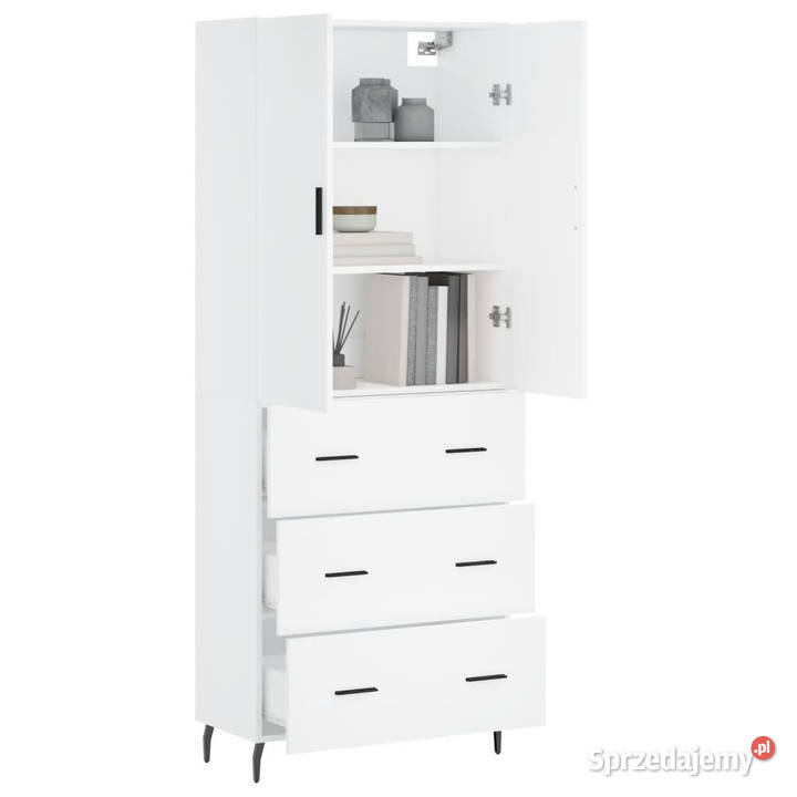 Witrynka biała 695x34x180 materiał Warszawa