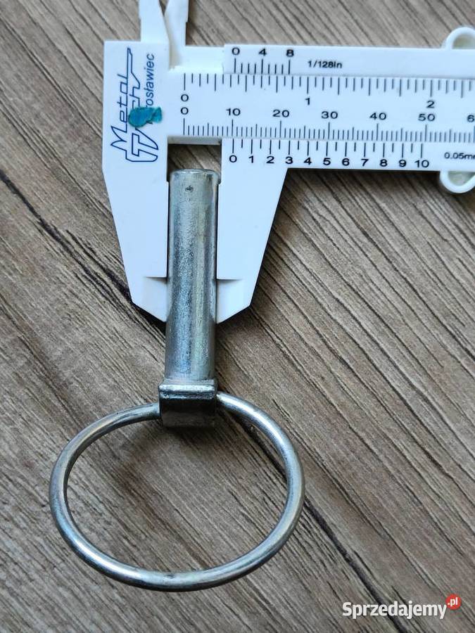 Zawleczka zatrzaskowa z kólkiem 105mm wymiary na System zaczepowy lubelskie sprzedam