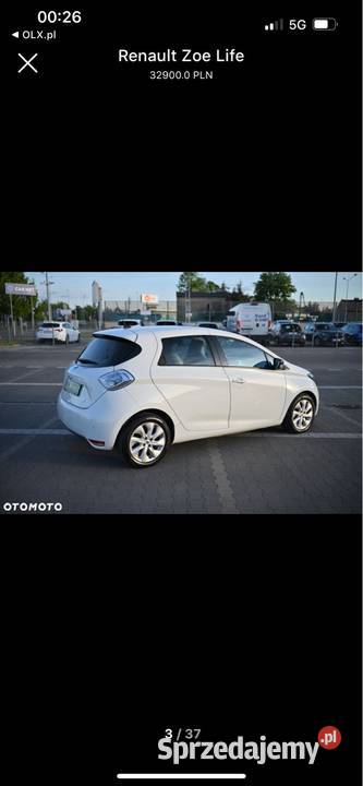 Renault Zoe elektryk Zamiana Legnica