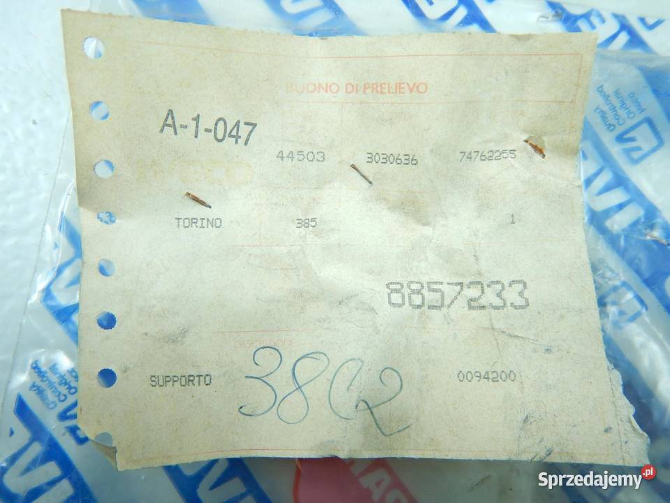 WSPORNIK DŹWIGNI BIEGÓW IVECO 308 3510 4510 ORI Części montażowe sprzedam