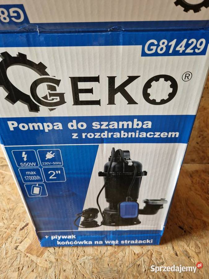 Pompa zanurzeniowa G81429 GEKO z pływakiem Głogowa sprzedam