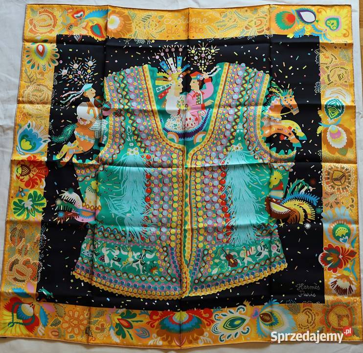 Hermes Paris apaszka twill silk