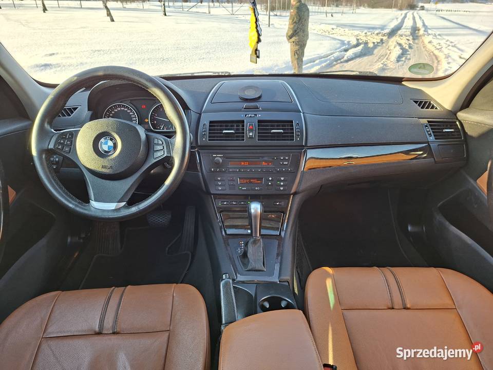 BMW X3 30d 4x4 panorama brązowa skóra 4x4 312710km Garbów