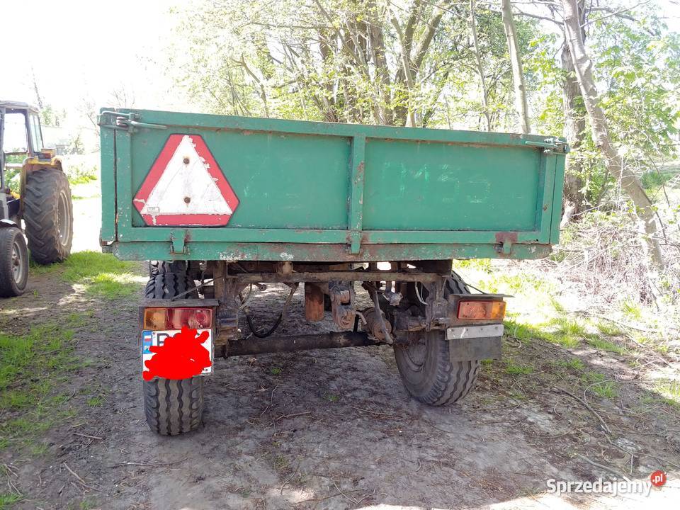 Przyczepa Autosan Wywrotka Zarejestr D45 D35 Ursus wielkopolskie Śmigiel
