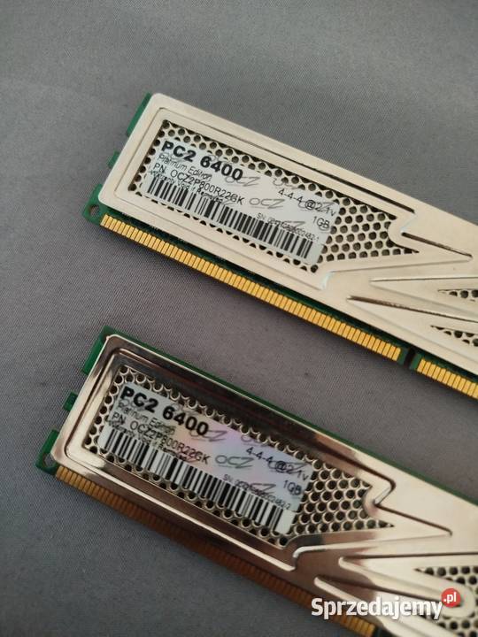 Pamięć RAM OCZ2P800R22GK PC2 6400 Platinum Starachowice