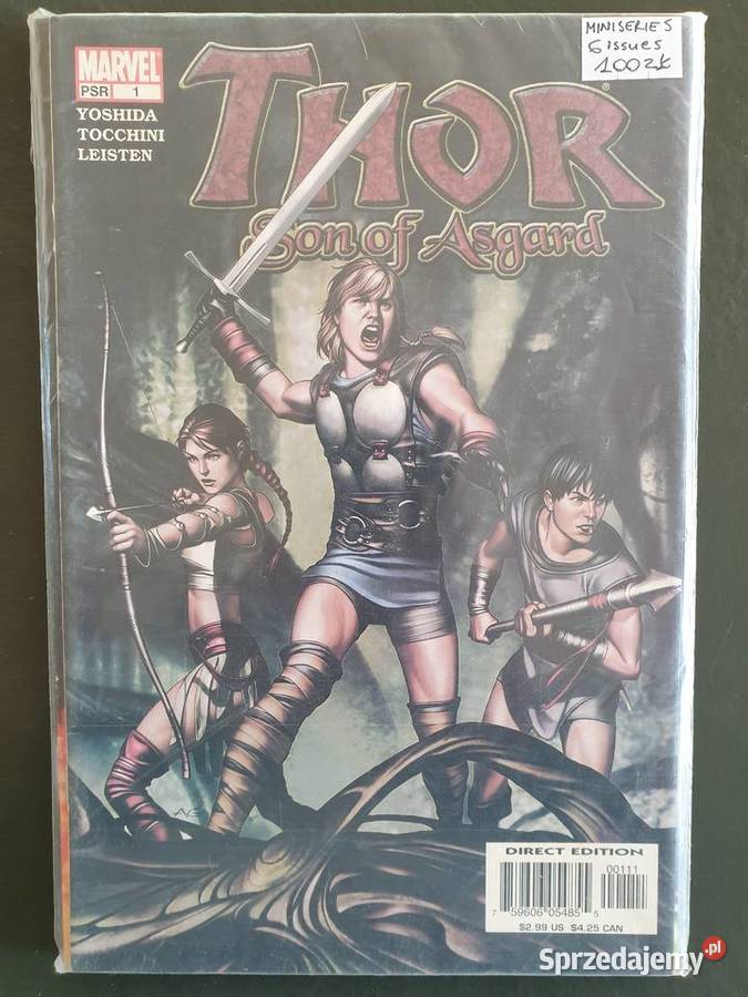 Thor Son Of Asgard 6 komiksów Marvel USA pomorskie Gdynia