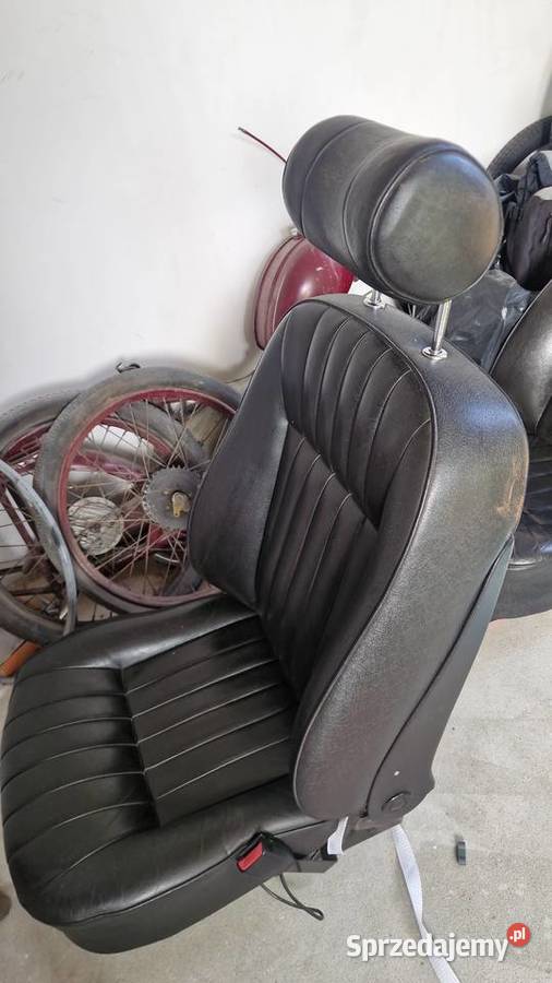 Jaguar XJ40 XJ12 XJ6 fotele kanapa czarne wielkopolskie sprzedam