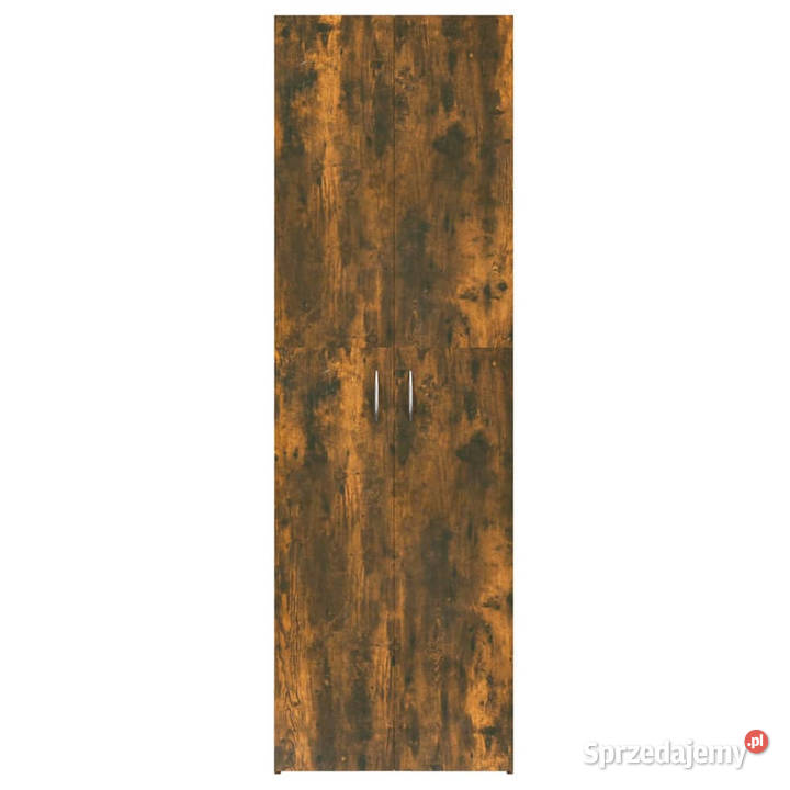 Szafa biurowa przydymiony dąb 60x32x190 WM815279 Szafy i garderoby sprzedam