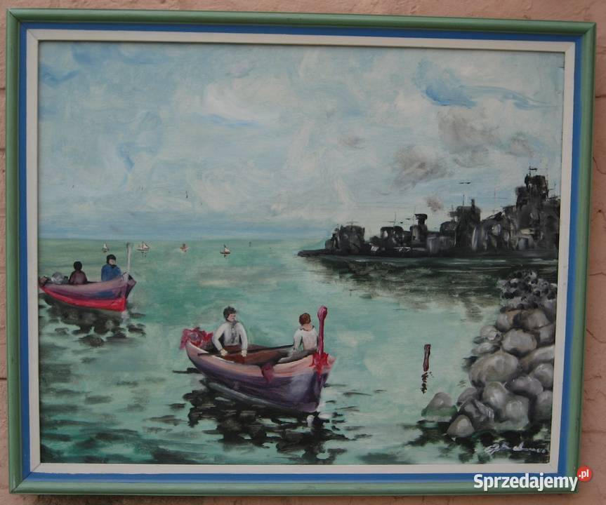 Obraz Olejny na Płótnie Marynistyka