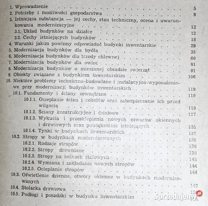 Modernizacja budynków inwentarskich Andrzej Chełm sprzedam