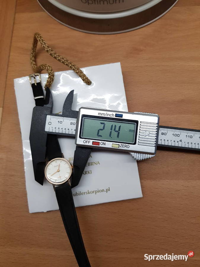 Zegarek damski Doxa z 14karatowego różowego Chorzów