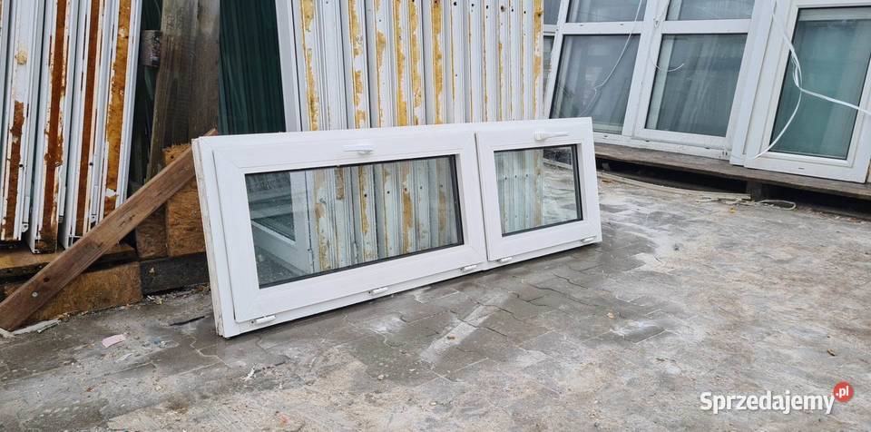 OKNA KacprzaK OKNO PCV 174X54 Używane Plastikowe Drzwi i okna Siedlce