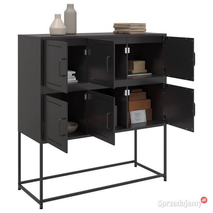 Szafka czarna 1005x39x107 stal WM846596 Warszawa sprzedam