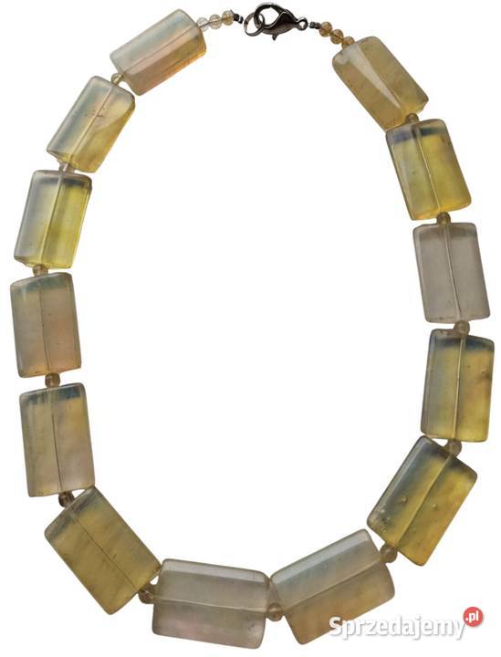 VINTAGE OPAL OGNISTY NASZYJNIK ELIXIR MŁODOŚCI Częstochowa