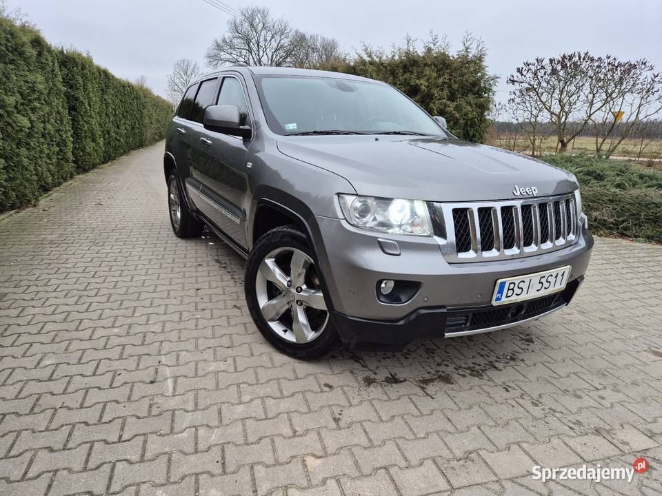 Jeep Grand cherokee 30CRD Overland Europa tempomat Siemiatycze sprzedam