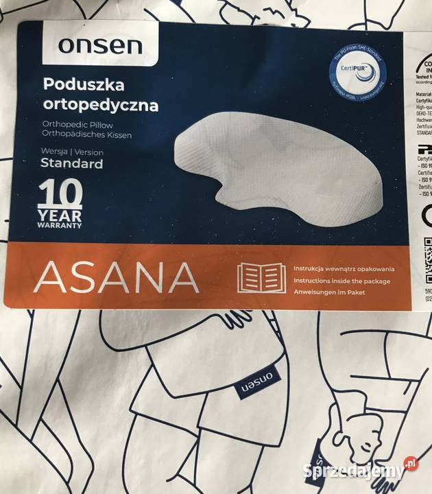 Materac Onsen OSAKA AIR z poduszką ASANA zestaw Kraków sprzedam