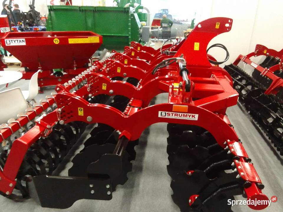 Brona talerzowa hydrauliczna 45m Strumyk TIGER wielkopolskie Trzcianka sprzedam