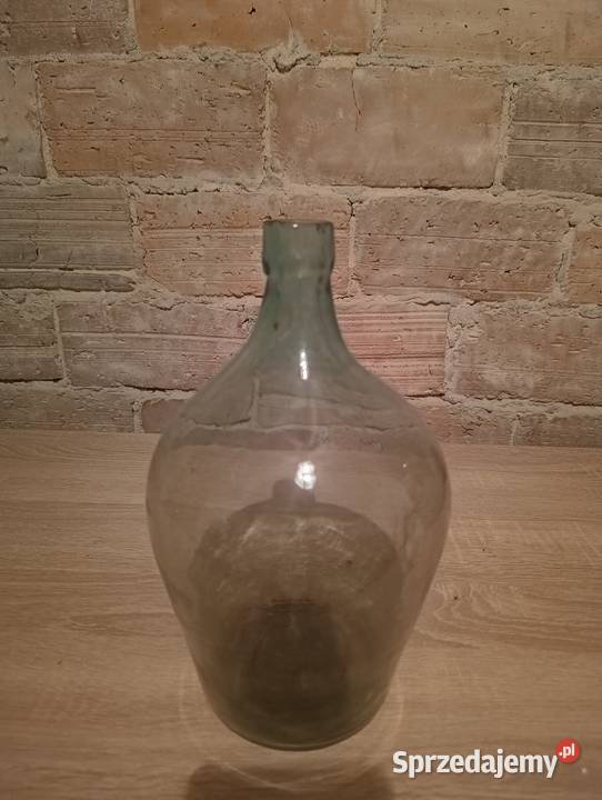 Balon na wino gąsior szklany 5L OKAZJA Będzin