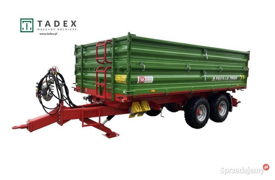 Przyczepa rolnicza komunalna Pronar T6632 7T Opatówek